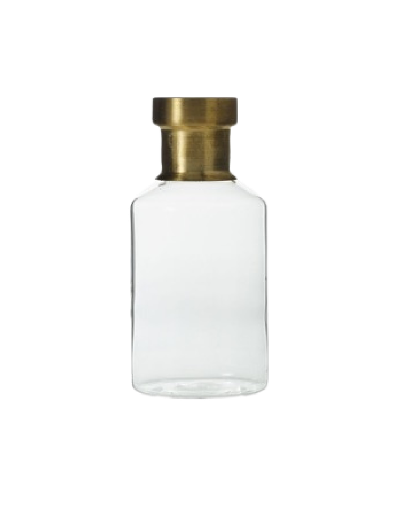 CLEAR VASE JIMMY 2.75''X5.75''