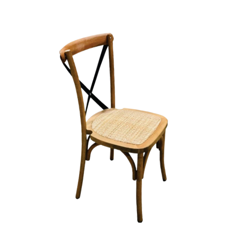 CHAIR CROSSBACK NATURAL