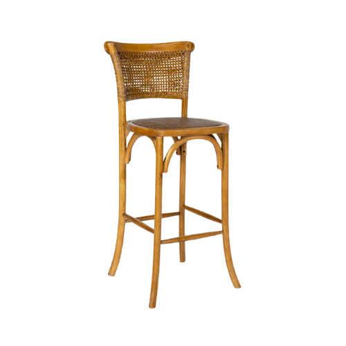 LA FINCA TALL CHAIR OF BAR RATTAN C / EBONY