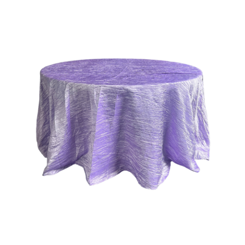 RUFFLED TABLECLOTH PURPLE OF 60