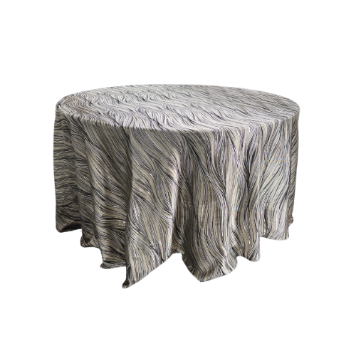 MANTEL LUREX KHAKI Y DORADO (PAJUIL)