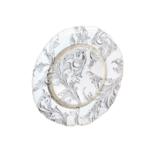 PLATE VANESSA SILVER