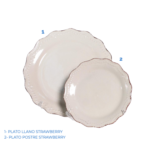 DINNER PLATE STRAWBERRY