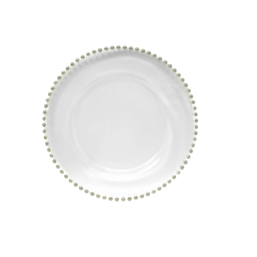 CHARGER PLATE COLLAR SILVER