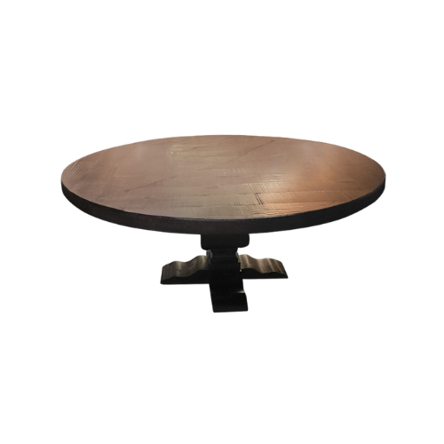 MESA REDONDA RUSTICA 70''