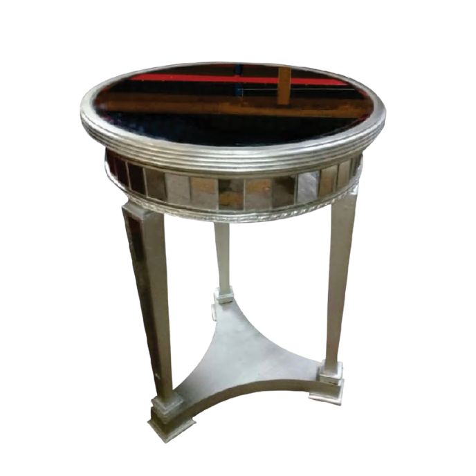 SIDE TABLE MARIANA TOP IN MIRROR