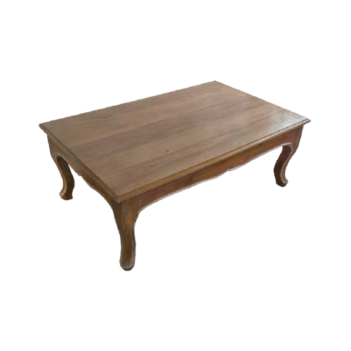 MESA DE CENTRO WINDSOR EN CAOBA COLOR NATURAL