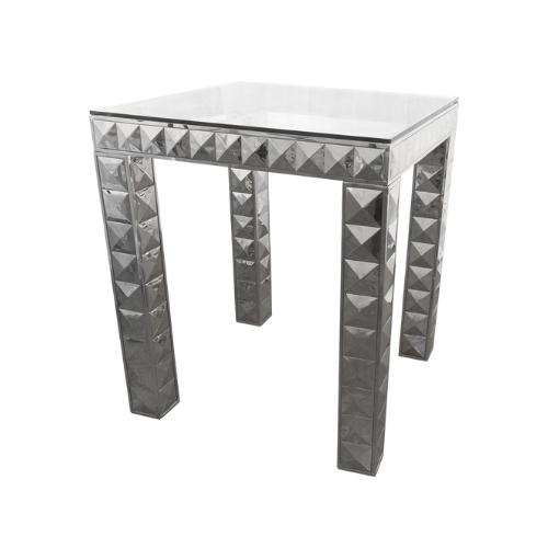 BAR TABLE VANITY CARVED SQ 36"X36"X41