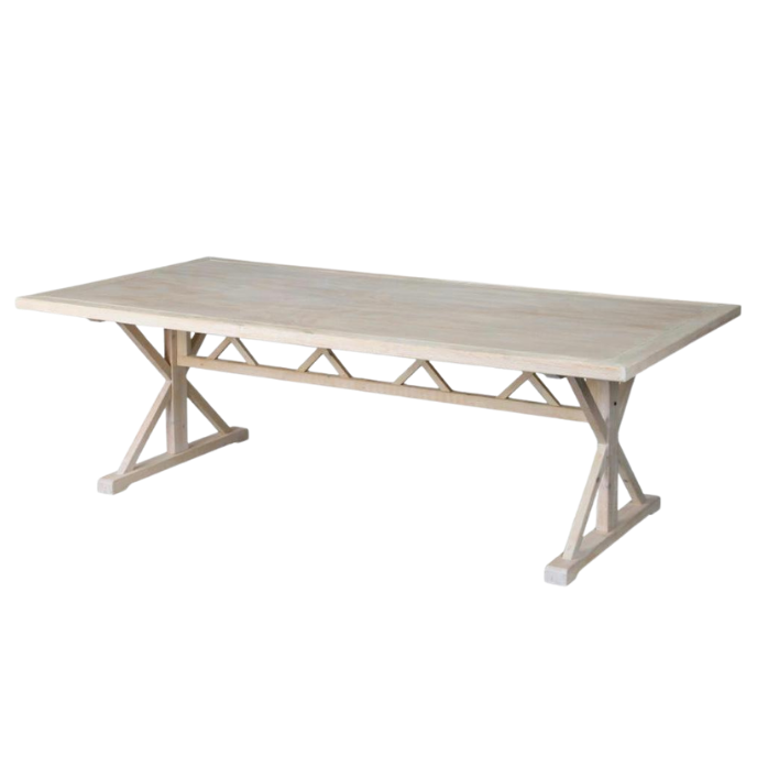 LA FINCA TABLE RECT IN XX C/VINATGE 96"X48"