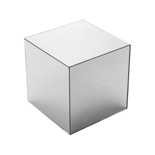 MIRRORED TABLE BOX 24X24X30