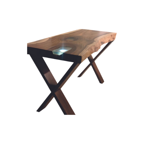 RECTANGULAR LOG SHELF X STAND