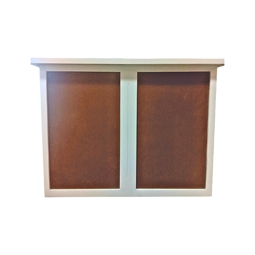 MODULO DE BAR BLANCO Y MARRON