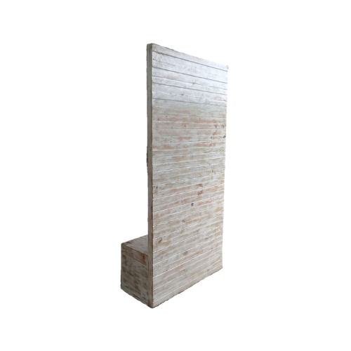 MAMPARA EN MADERA VINTAGE 8' X 4'