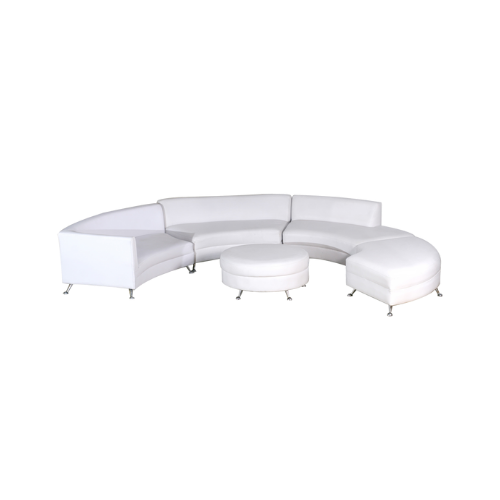 SET. FURNITURE MODULAR WHITE+TABLE