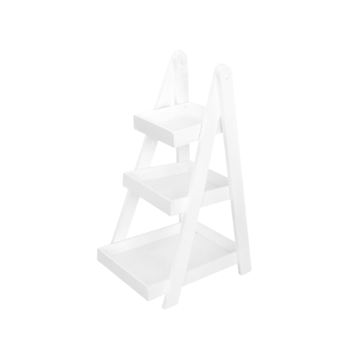 ESTANTE INFANTIL 3 NIVELES BLANCO