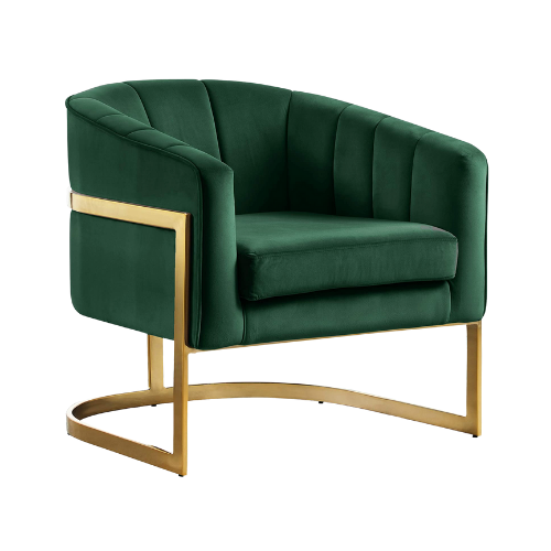 ARMCHAIR MONTANA GREEN 26''X27''X30''H