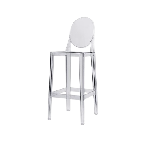 BAR CHAIR GHOST WITHOUT ARMREST