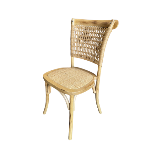 SILLA LA FINCA RATTAN NATURAL