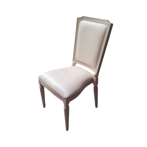 SILLAS LOUIS XV CUAD EN ALUMINIO COLOR MADERA