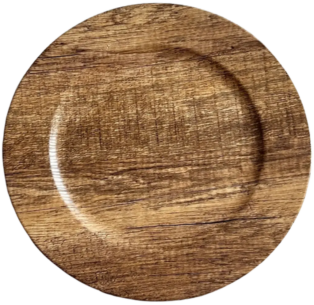 CHARGER PLATE ACACIA