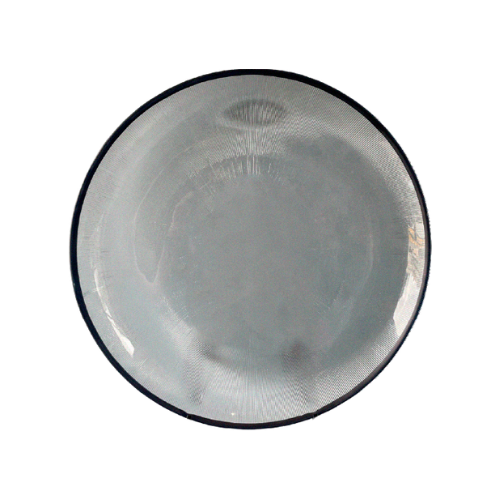 PLATO BASE LUXURY BORDE NEGRO