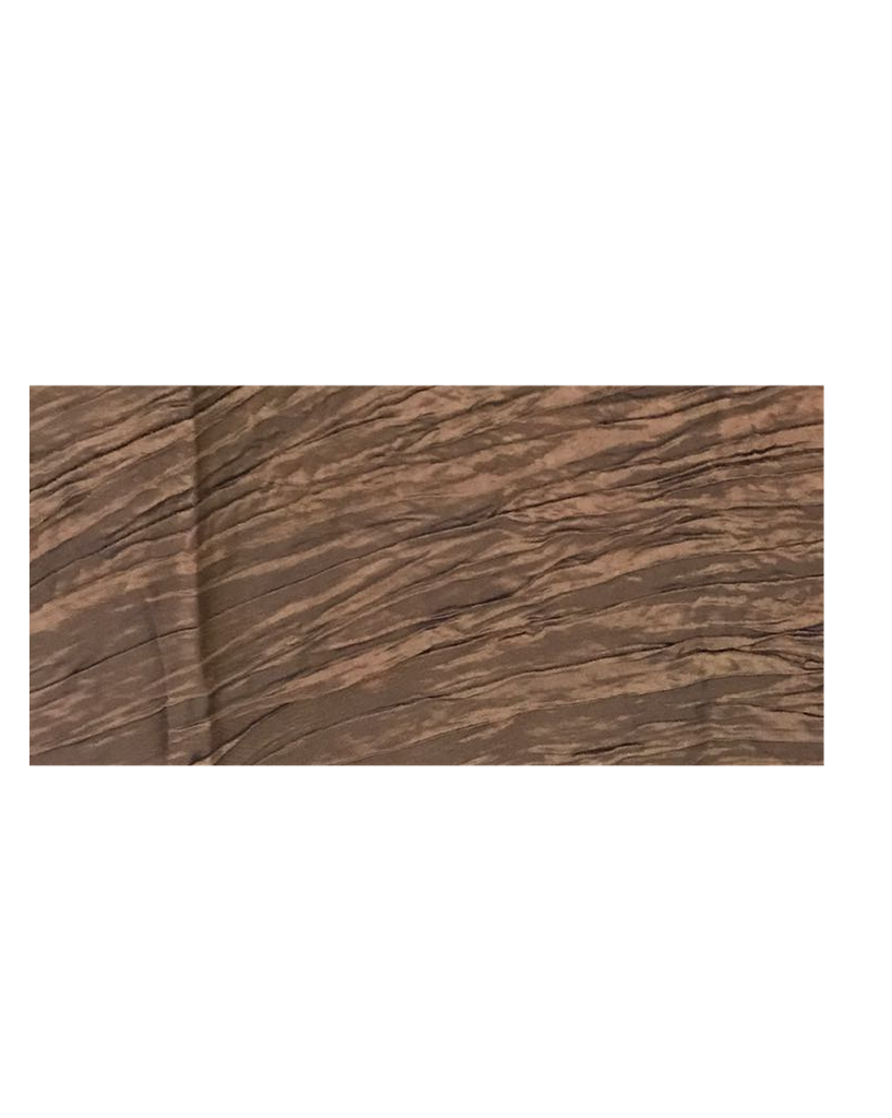RUFFLED TABLECLOTH BROWN