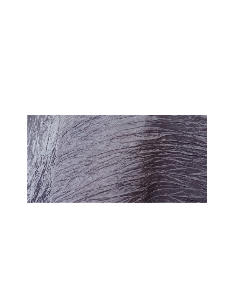 RUFFLED TABLECLOTH LIGHT GRAY
