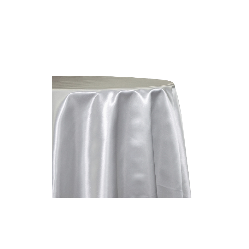 NEW SILVER TABLECLOTH