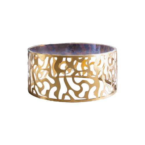 MESA DE CENTRO LAGUNA 45''X18''H