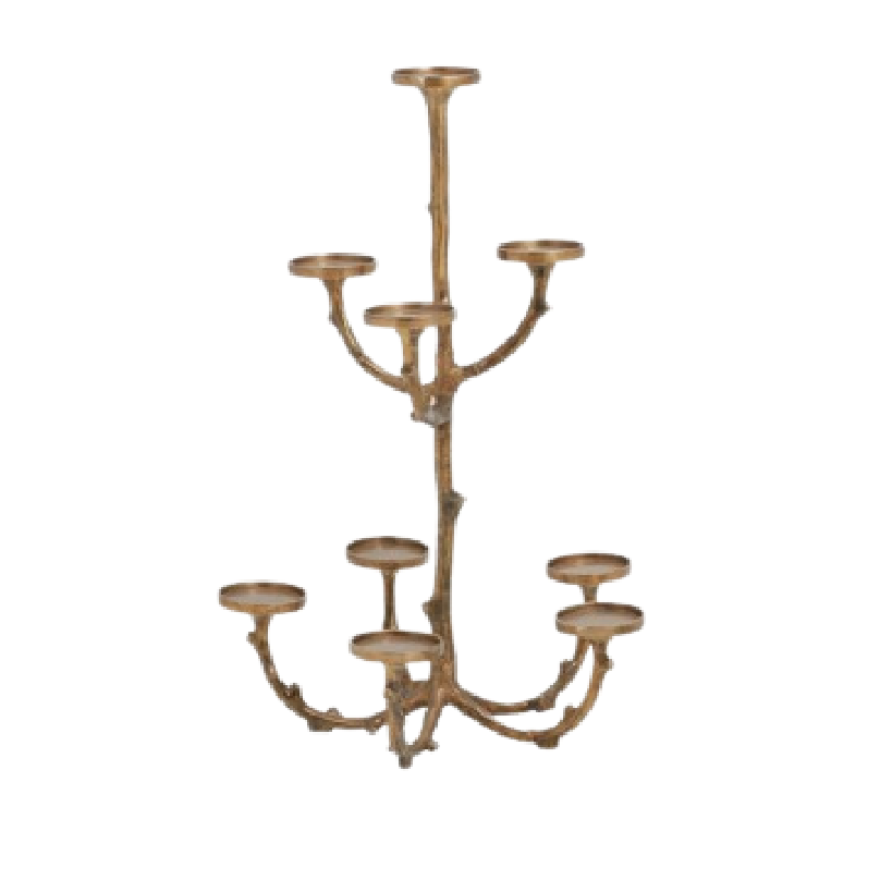 CANDELABRA GOLD CRESSIDA 22.5''X34.25''