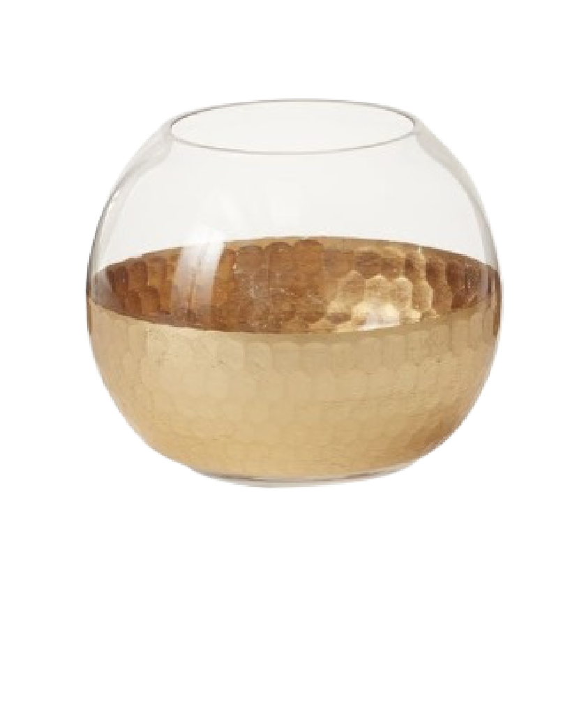 BASE GLOBO ELSA DORADA 6.5''X5.5''