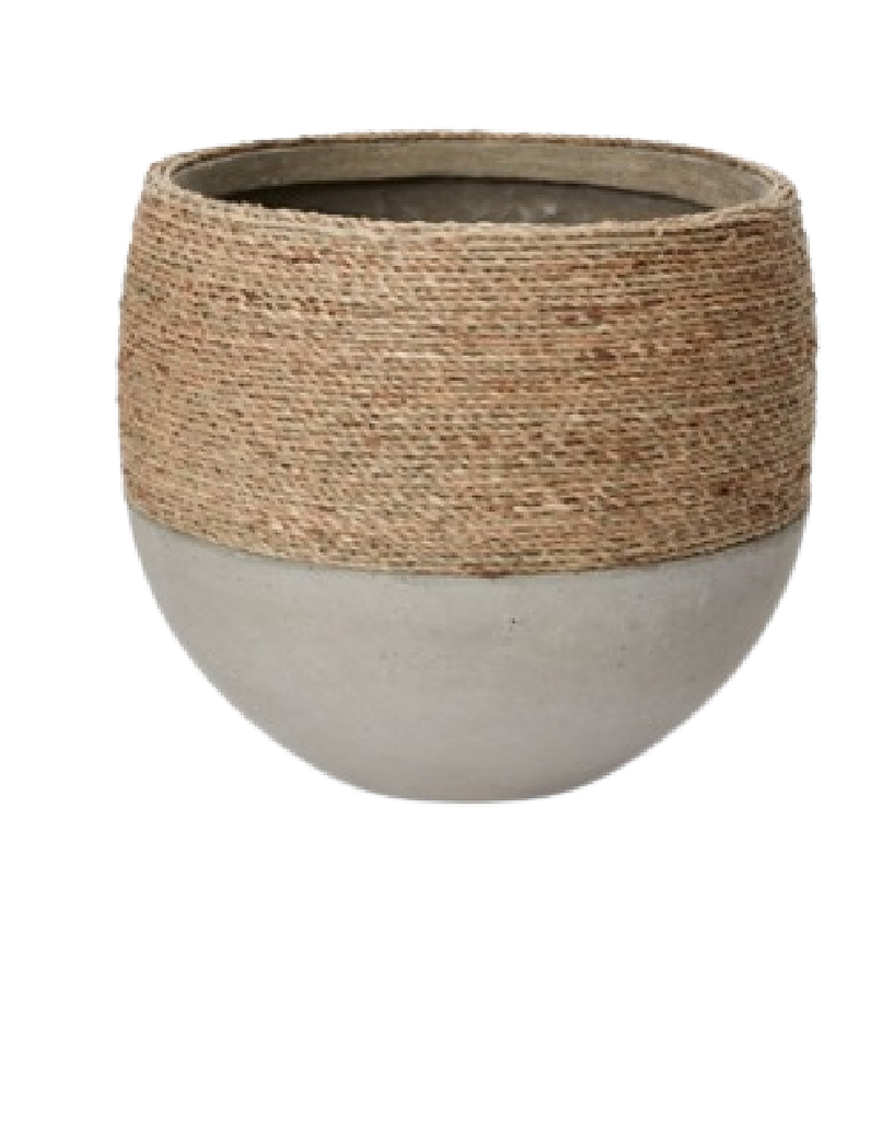 MACETERO CAÑA 12''X11.5''