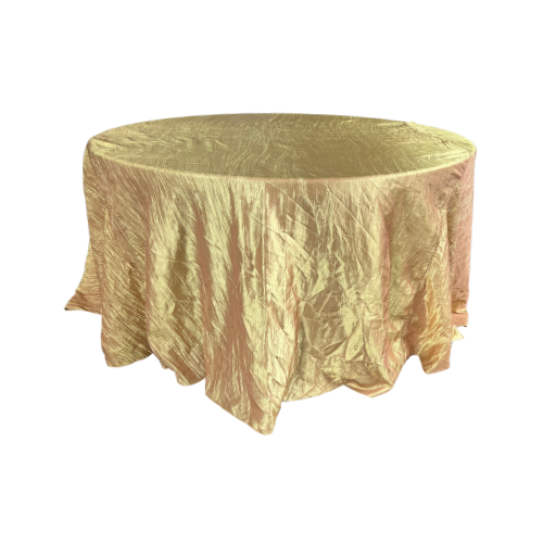 RUFFLED TABLECLOTH GOLD