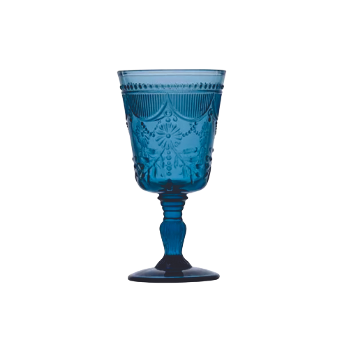 HENNA GLASS BLUE
