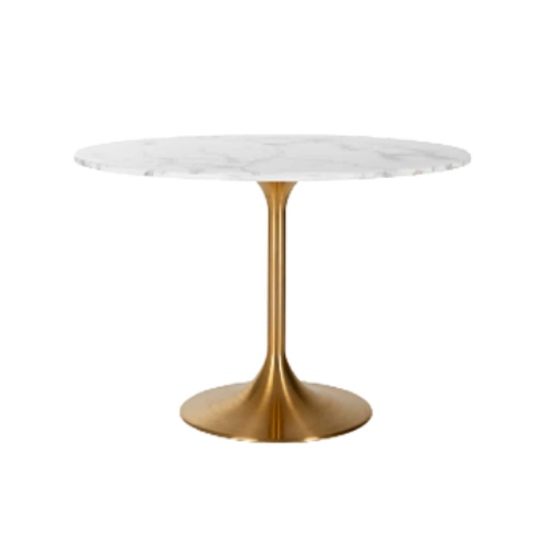 MESA PARIS TOPE EN MARMOL 35''X30''H