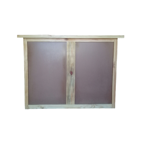 MODULO DE BAR EN MADERA NATURAL 42X58X25