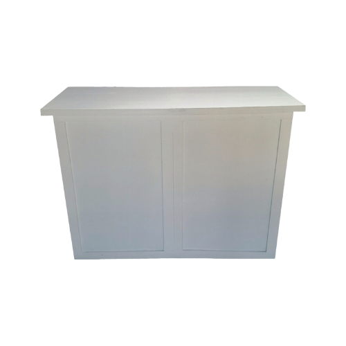 MODULO DE BAR EN MADERA BLANCO