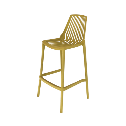 SILLA DE BAR BAZHOU VERDE CLARO