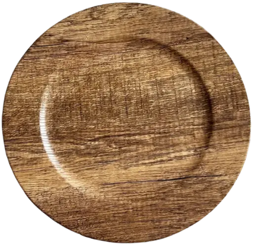 CHARGER PLATE ACACIA