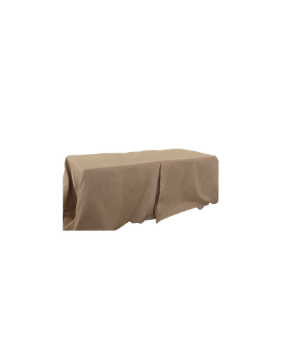 RAW KHAKI TABLE SKIRT 96"