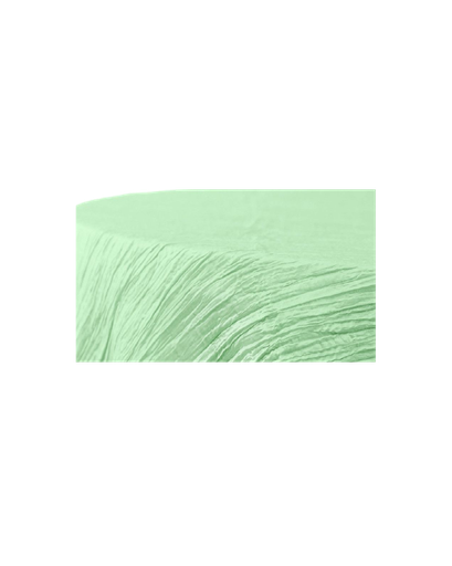 RUFFLED TABLECLOTH GREEN  PASTEL