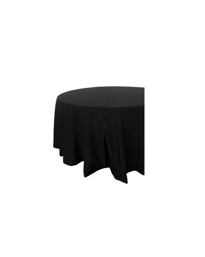 BLACK TABLECLOTH OF 60"