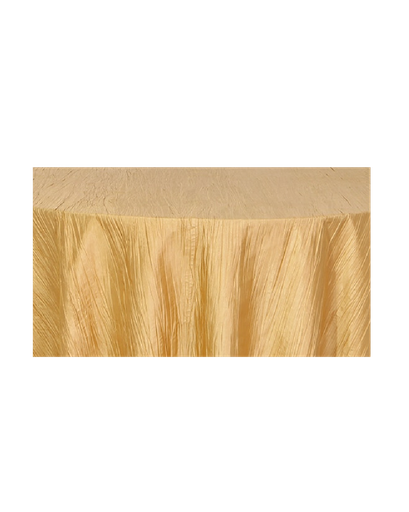 RUFFLED TABLECLOTH GOLD