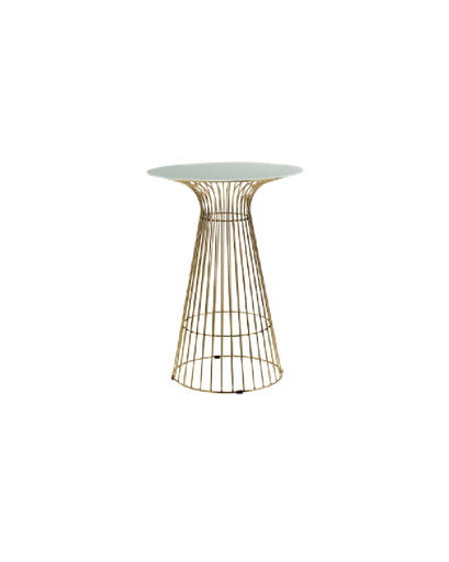 MESA DE BAR CANARIA DORADA 26''X41''H