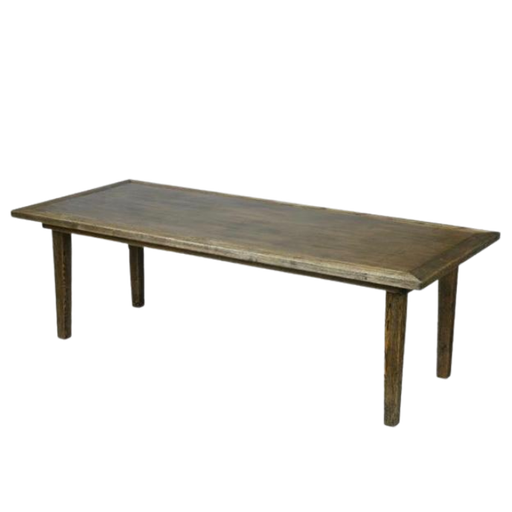 LA FINCA TABLE RECT P / SQ C / EBONY 96"X40"
