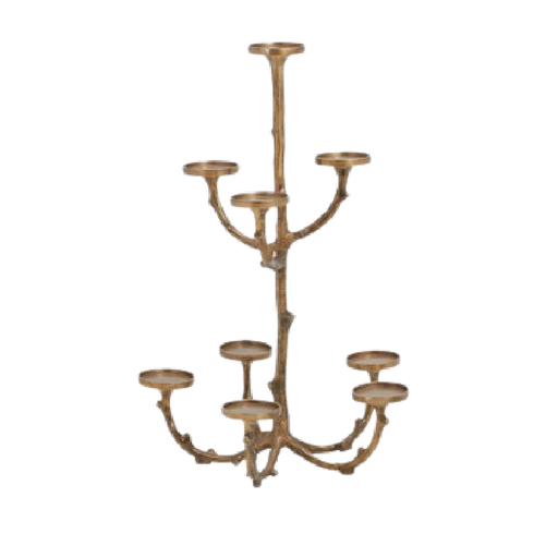 CANDELABRA GOLD CRESSIDA 22.5''X34.25''