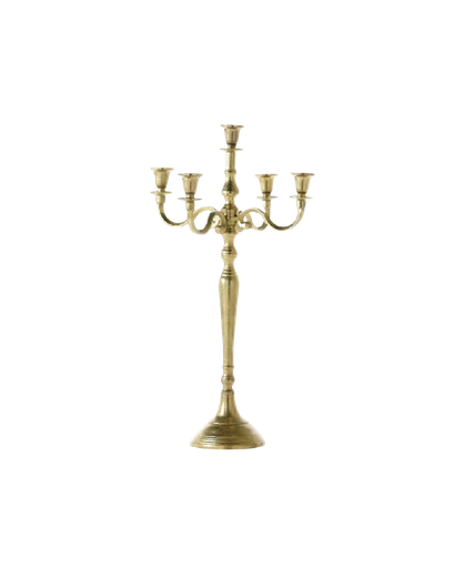 CANDELABRO MORETTI DORADO